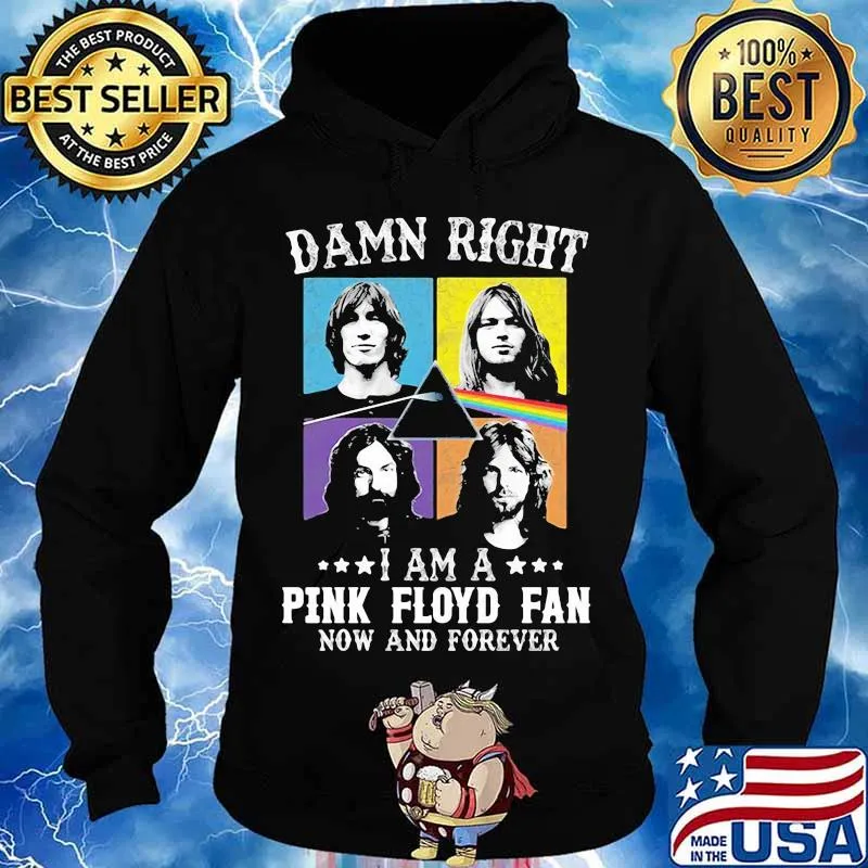 Damn Right I Am A Pink Floyd Fan Now And Forever Shirt Hoodie