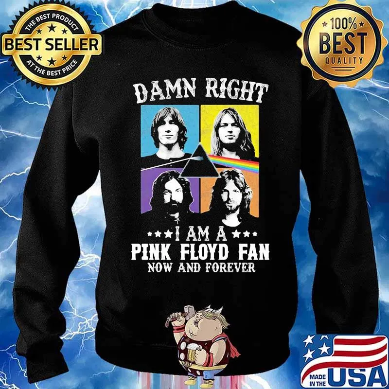 Damn Right I Am A Pink Floyd Fan Now And Forever Shirt Sweater