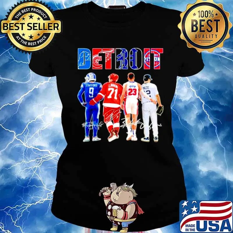 Detroit Stafford And Larkin And Griffin And Mize s Ladies tee