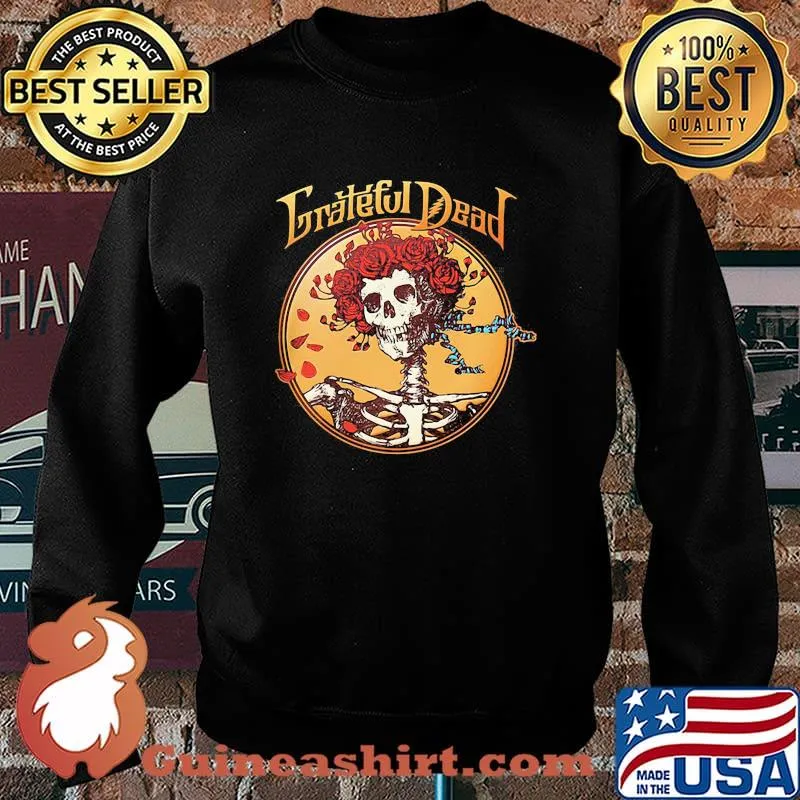Grateful Dead Skull Roses Shirt Sweater