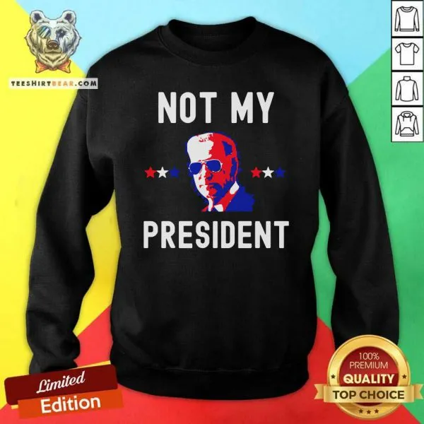 Excited Biden Not My 21 President Shirt - Image 2