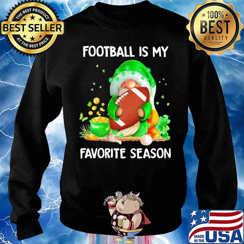 Football Is My Favorite Season Drawf Shirt Sweater