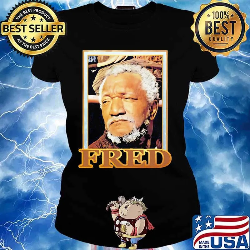 Fred Sanford Gold Shirt Ladies tee
