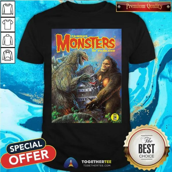 Funny Godzilla Vs King Kong T Shirt