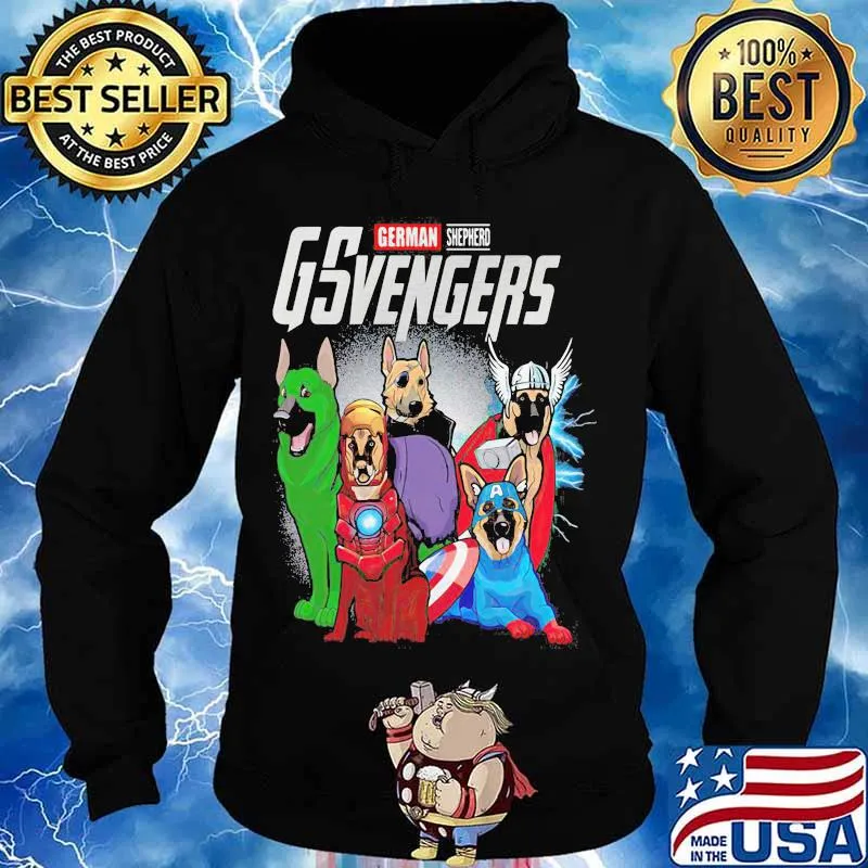 German Shepherd Govengers Shirt Hoodie