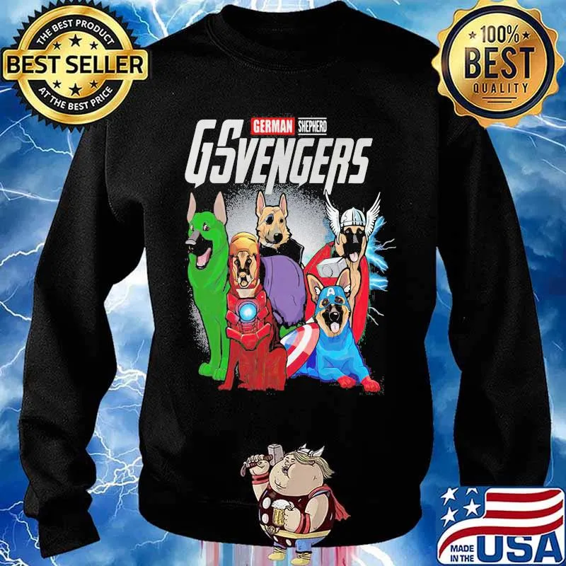 German Shepherd Govengers Shirt Sweater