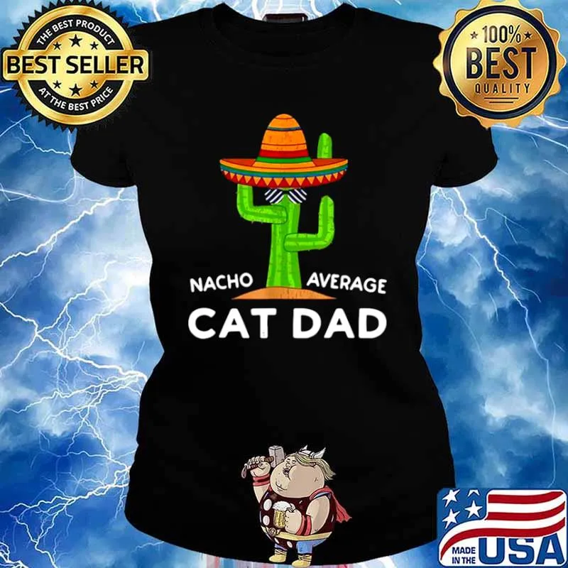 Girl Cat Pet Owner Humor Meme Quote Saying Cat Dad Ladies tee