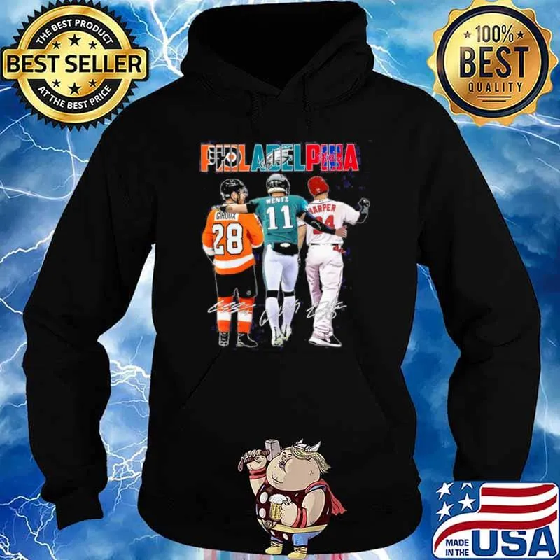 Giroux Wentz Harper Philadelphia 2021 Signatures shirt