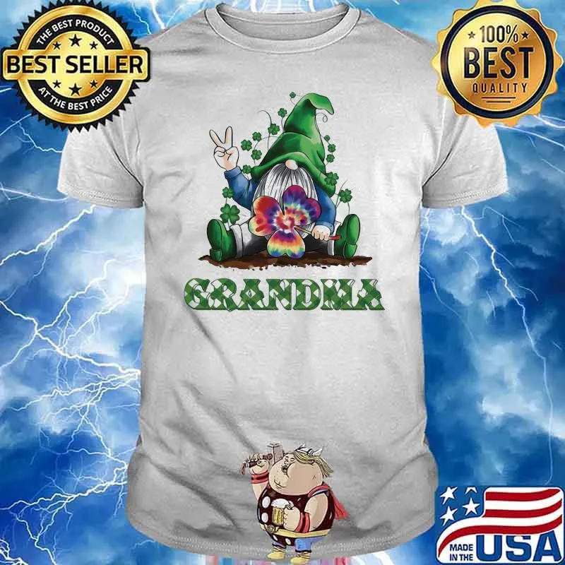 Grandma Drawf Irish Shirt