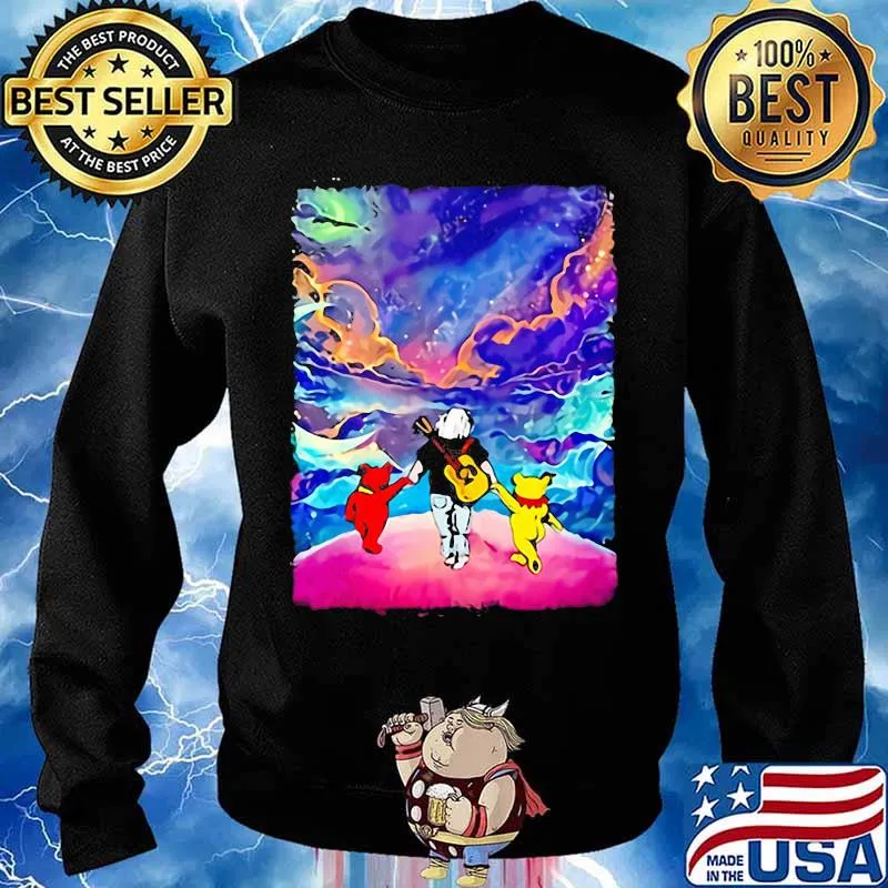 Grateful Dead Bear Midnight Gospel Shirt Sweater