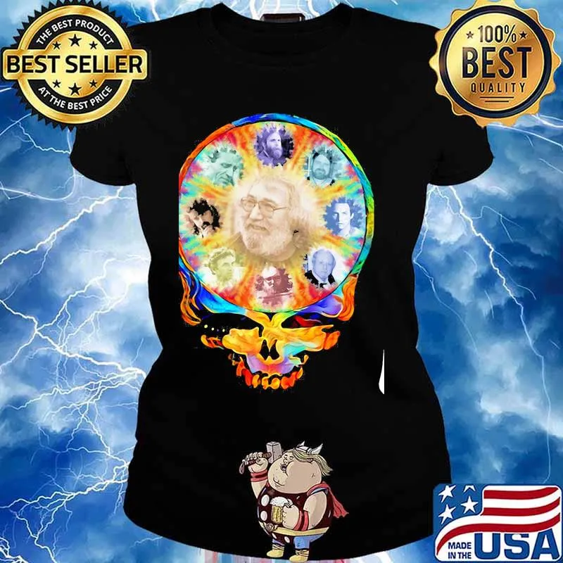Grateful Dead Skull The Scientists Shirt Ladies tee