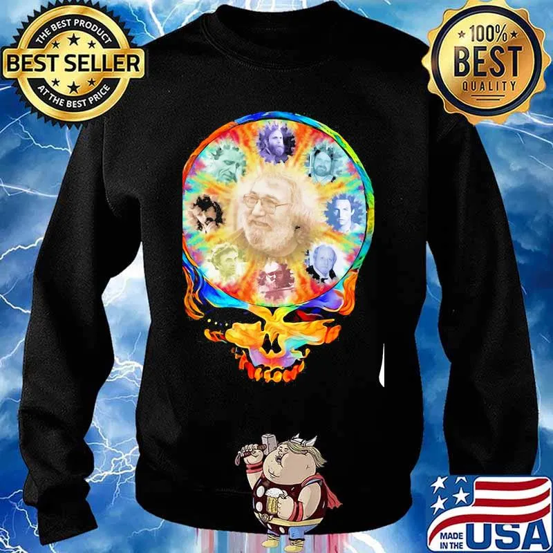 Grateful Dead Skull The Scientists Shirt Sweater