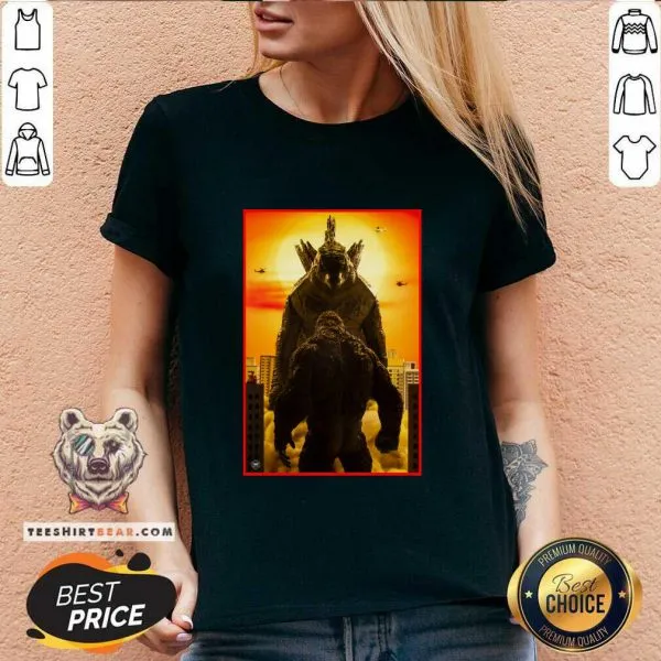 Great Godzilla Vs Kong 2021 Shirt - Image 3