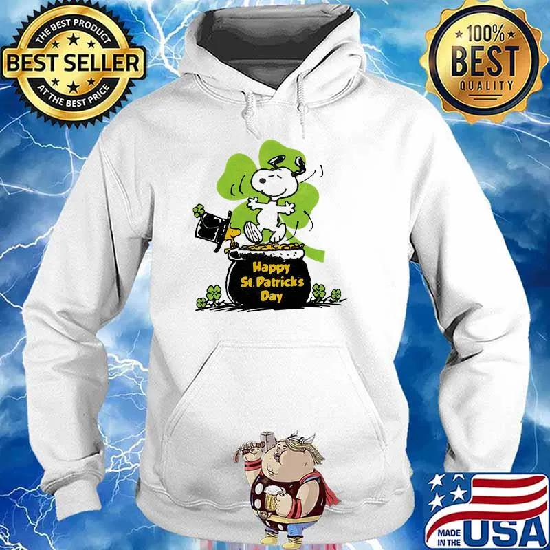 Happy S. Patrick's Day Snoopy Shirt