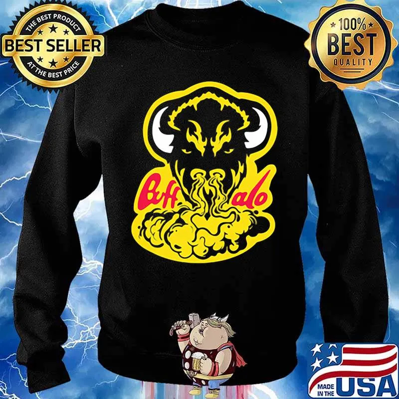 Head Of Buffalo Designs Art Shirt Sweater
