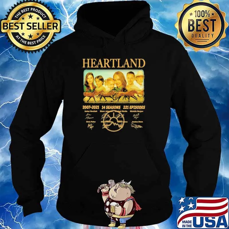 Heartland 2007 2014 14 Seasons 221 Episodes Signature Shirt