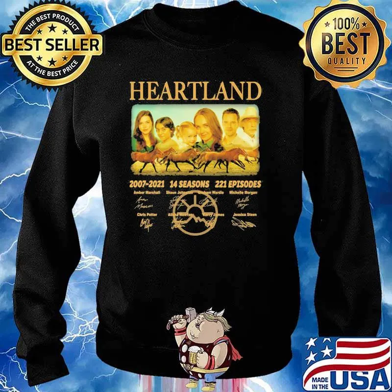 Heartland 2007 2014 14 Seasons 221 Episodes Signature Shirt Sweater