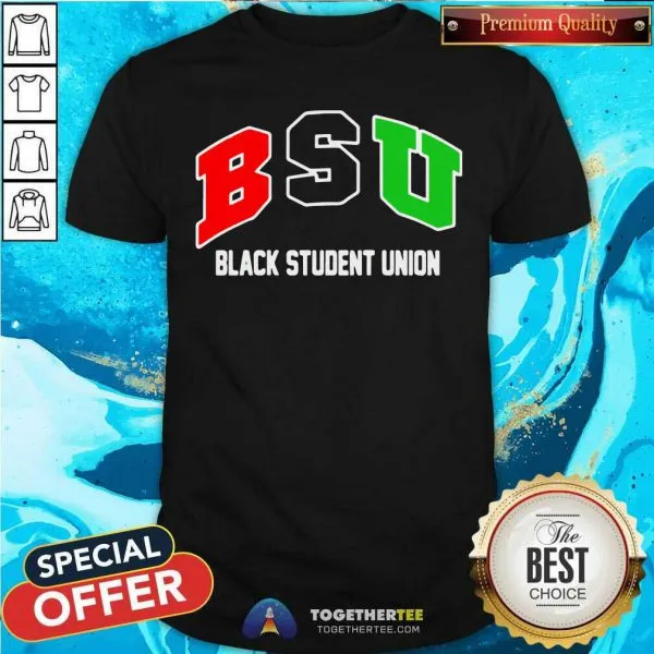Hot Black Student Union Shirt