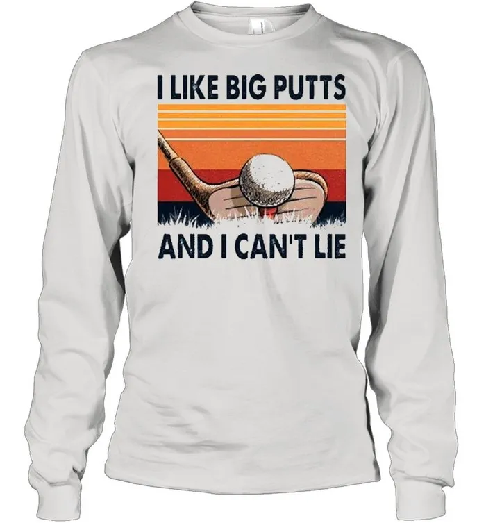 I like big putts and I cant lie vintage shirt Classic Mens T-shirt - Image 4