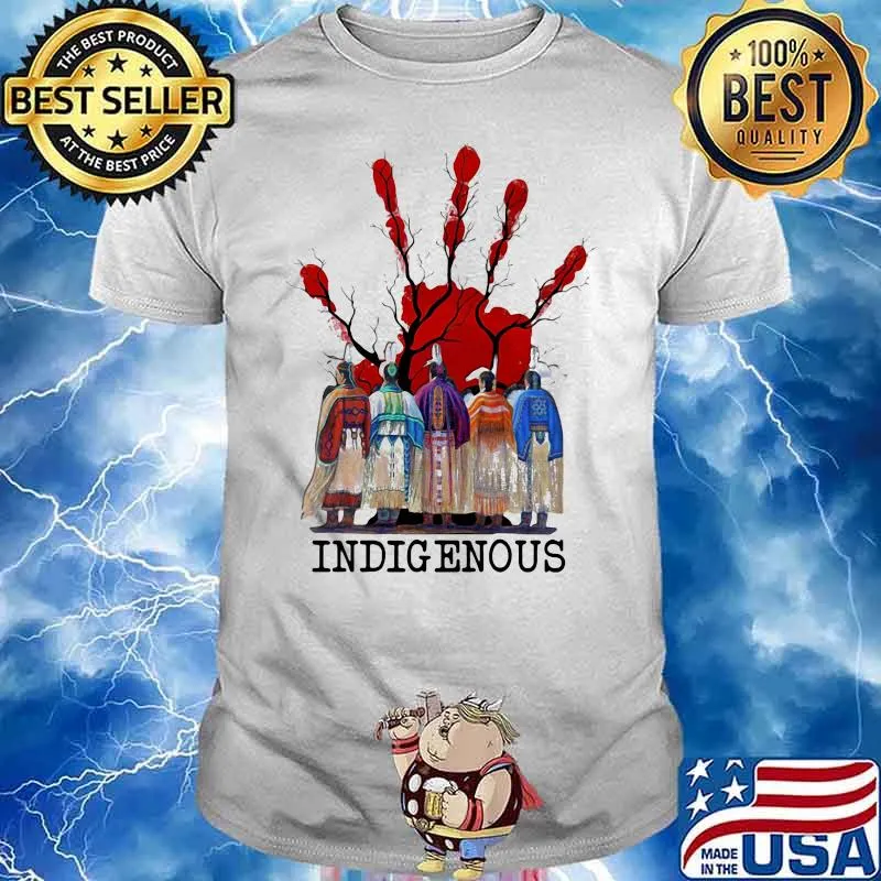 Indigenous Hand Five Finger Shirt