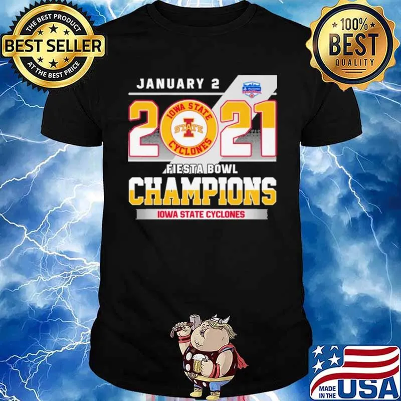 January 2 2021 Fiesta Bowl Champions Iowa State Cyclones s Unisex