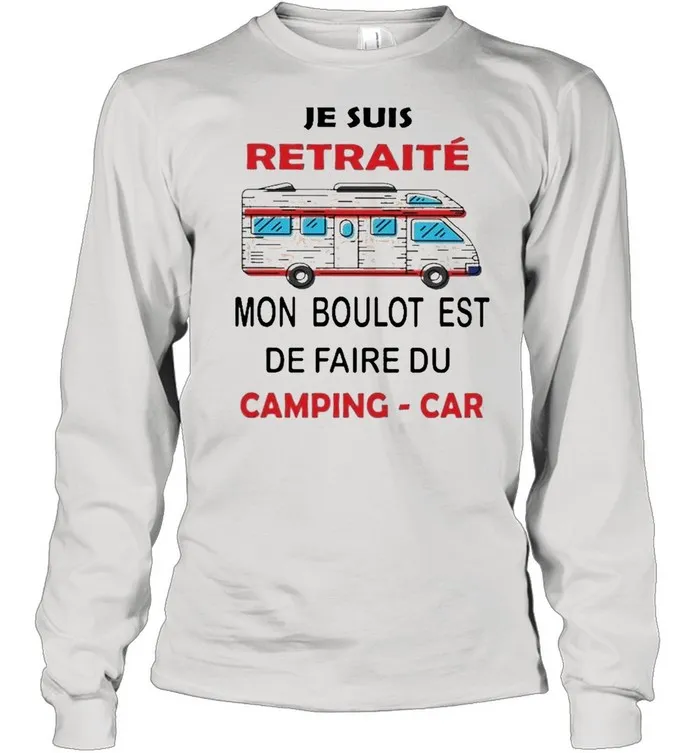 Je suis retraite mon boulot est de faire du shirt Classic Mens T-shirt - Image 4