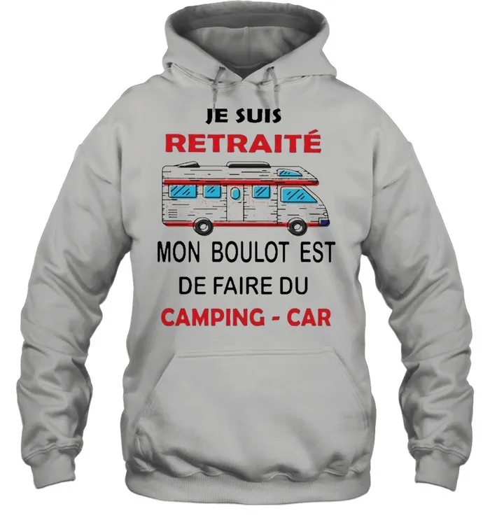 Je suis retraite mon boulot est de faire du shirt Classic Mens T-shirt - Image 6