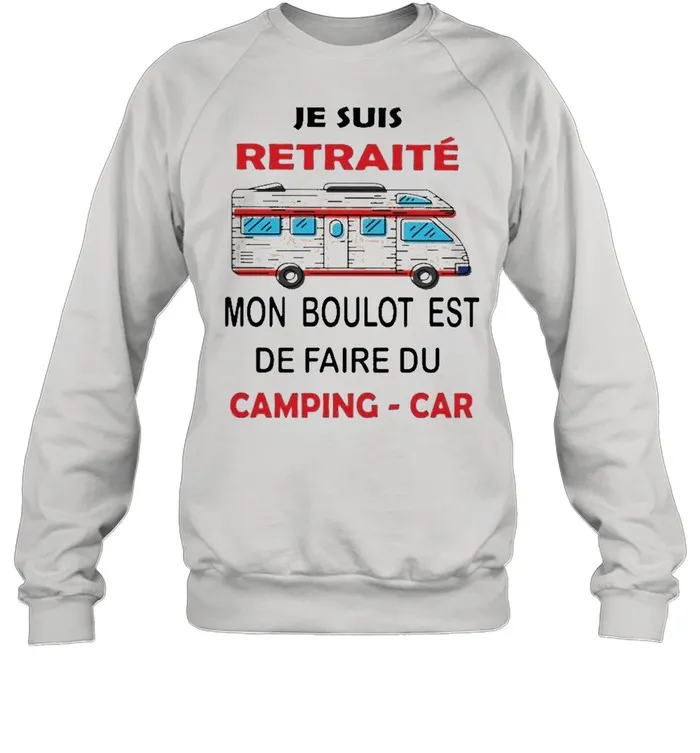 Je suis retraite mon boulot est de faire du shirt Classic Mens T-shirt - Image 5