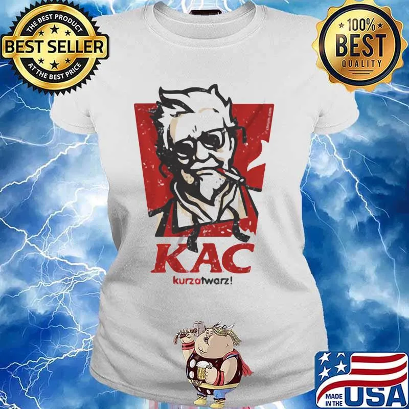 Kac Kurzatwarz Kfc Smoking Shirt Ladies tee