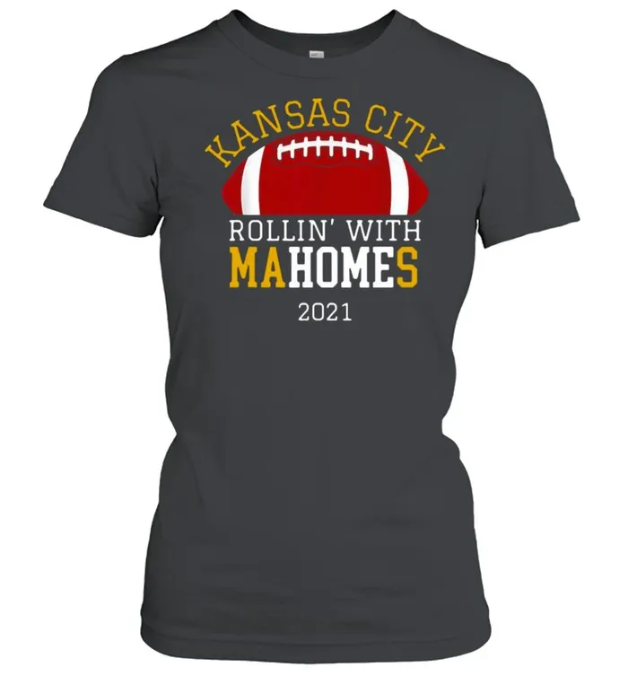 Kansas City Chiefs rollin with Mahomes 2021 shirt - Image 3