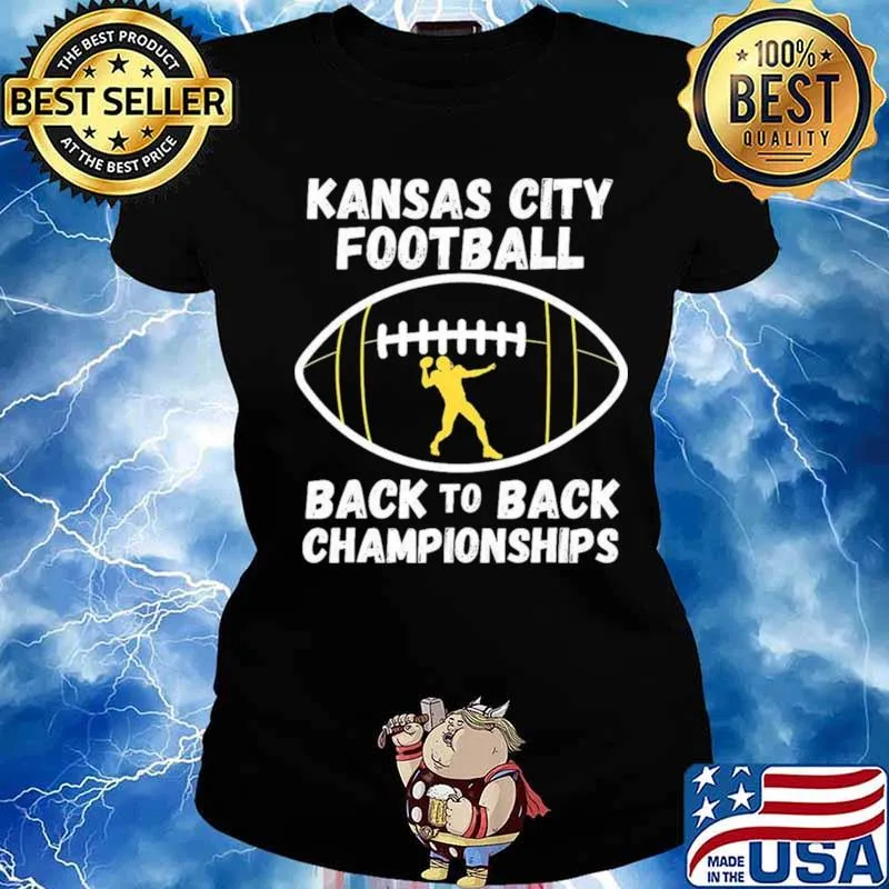 Kansas City Football Back To Back Championship 2021 s Ladies tee