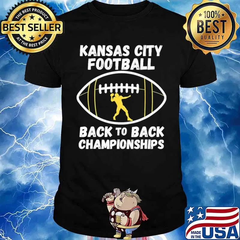 Kansas City Football Back To Back Championship 2021 s Unisex