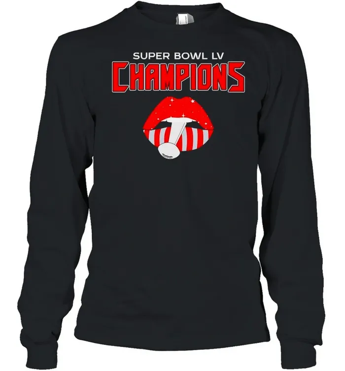 Lips Of Super Bowl Lv Champions 2021 shirt - Image 3