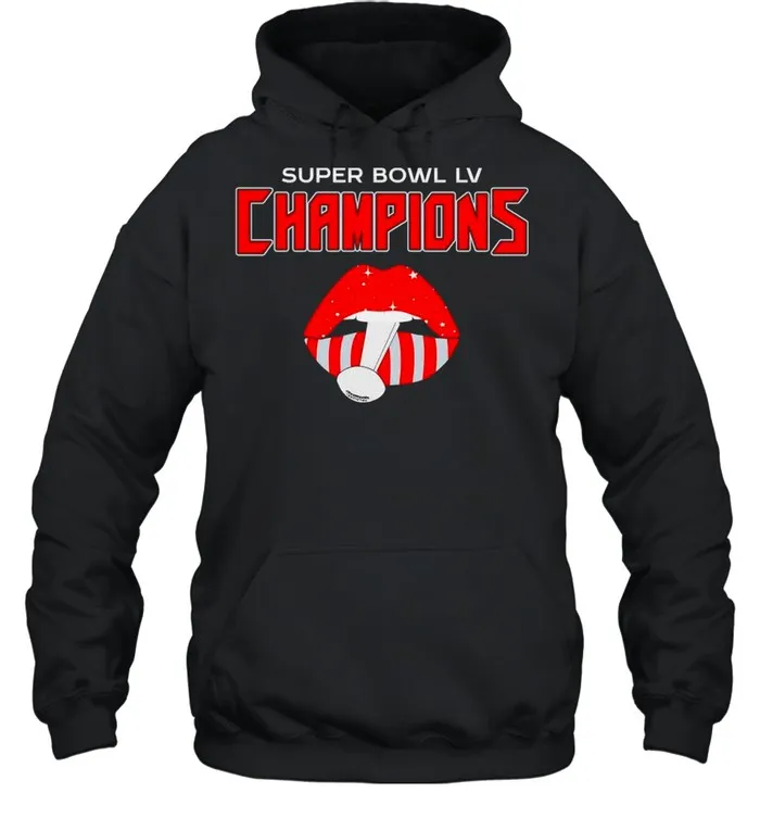 Lips Of Super Bowl Lv Champions 2021 shirt - Image 5