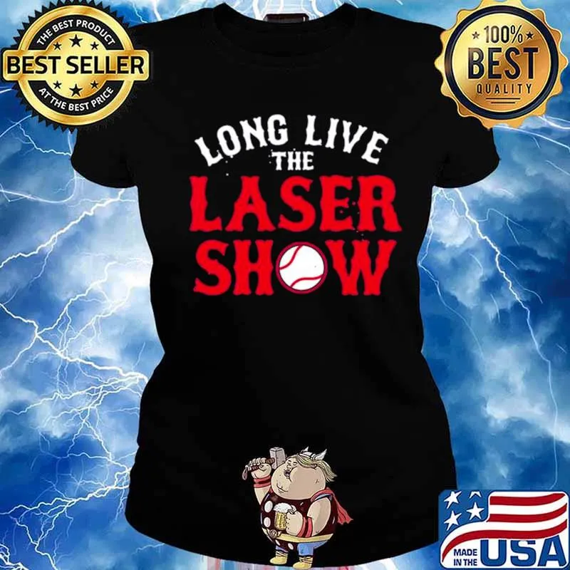 Long Live the Laser Show Boston Baseball 2021 s Ladies tee