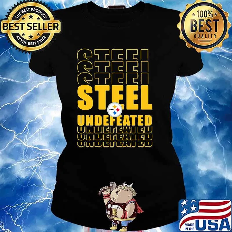 Los Angeles Steel Undefeated Football Shirt Ladies tee