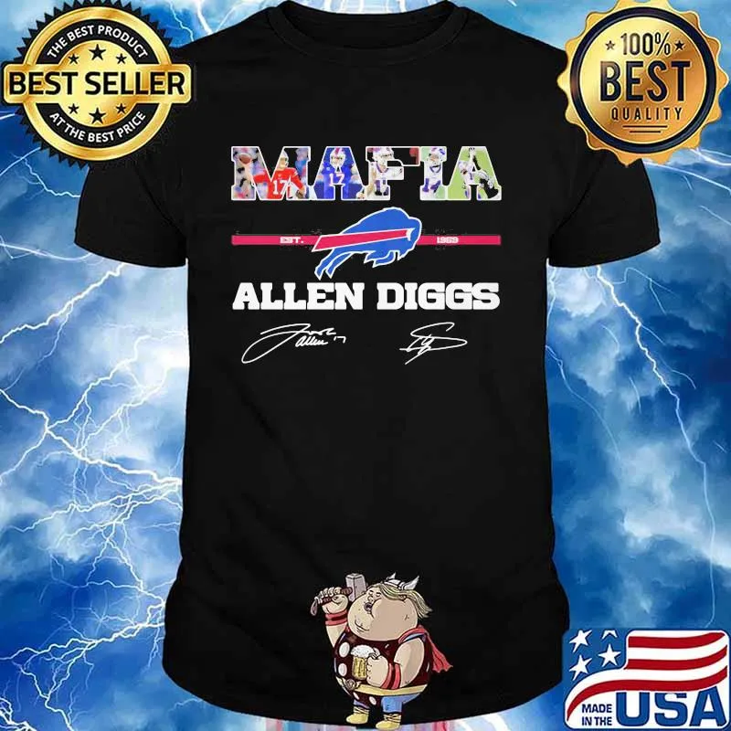 Mafia Allen Digs Buffalo Bills Shirt