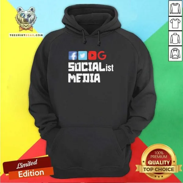 Malicious Facebook Tweeter Youtube Google 4 Socialist Media Shirt - Image 5