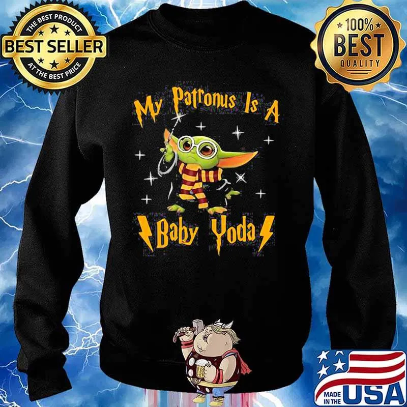 My Patronus Is A Baby Yoda Shirt Sweater
