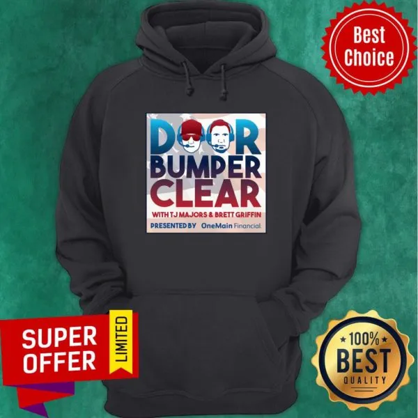 Official Door Bumper Clear With Majors And Brett Griffin Shirt - Image 2