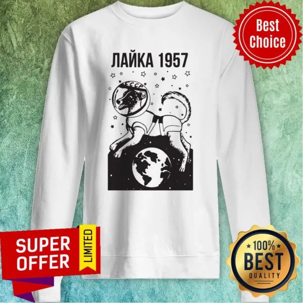 Official Laika 1957 Ringer Shirt - Image 5