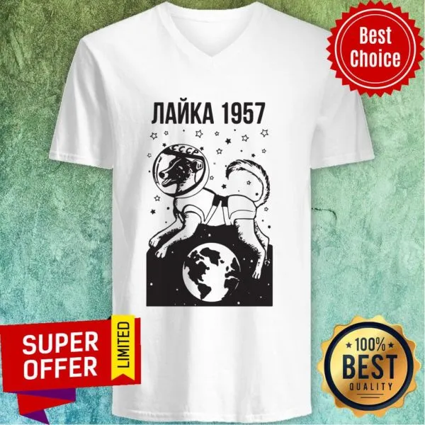 Official Laika 1957 Ringer Shirt - Image 3