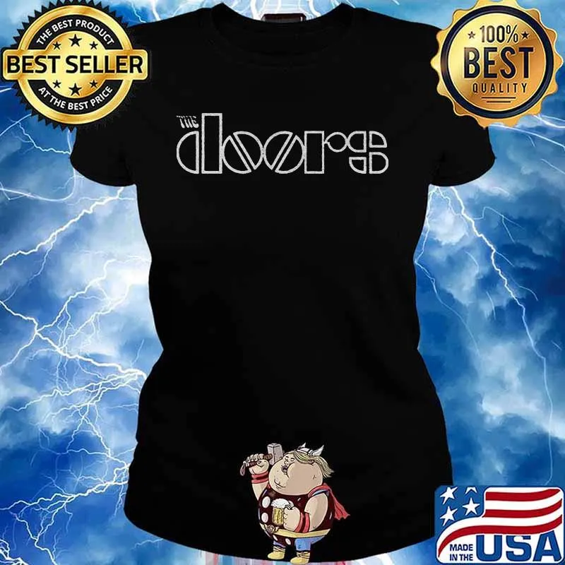 Official The Doors Logo Shirt Ladies tee
