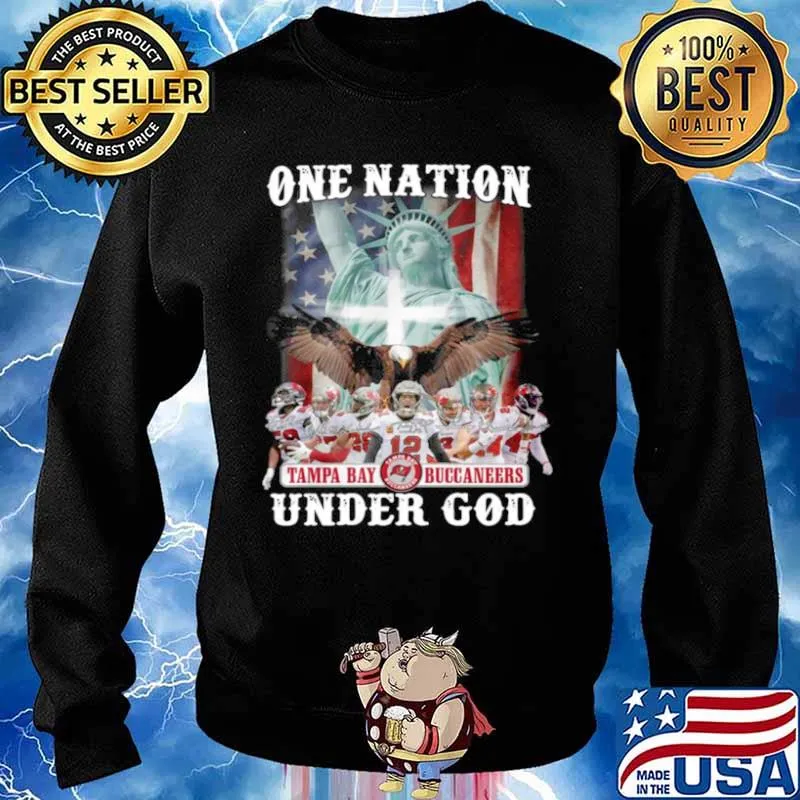 One Nation Tampa Bay Buccaneers Under God 2021 s Sweater