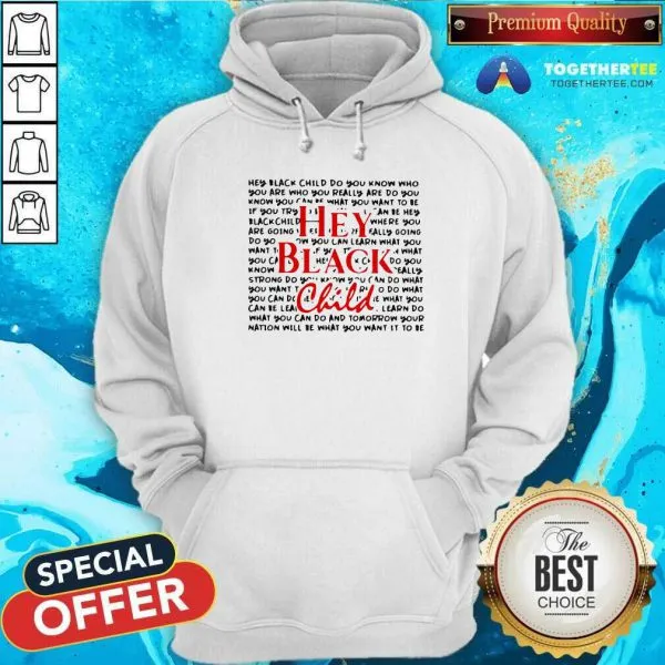 Perfect Hey Black Child Shirt - Image 2