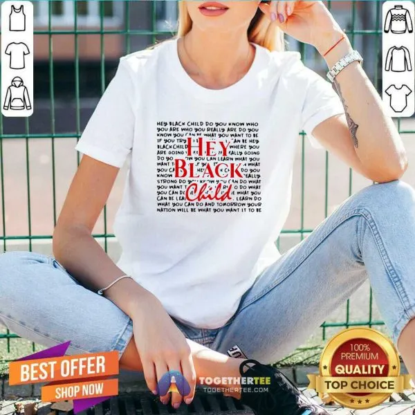 Perfect Hey Black Child Shirt - Image 3