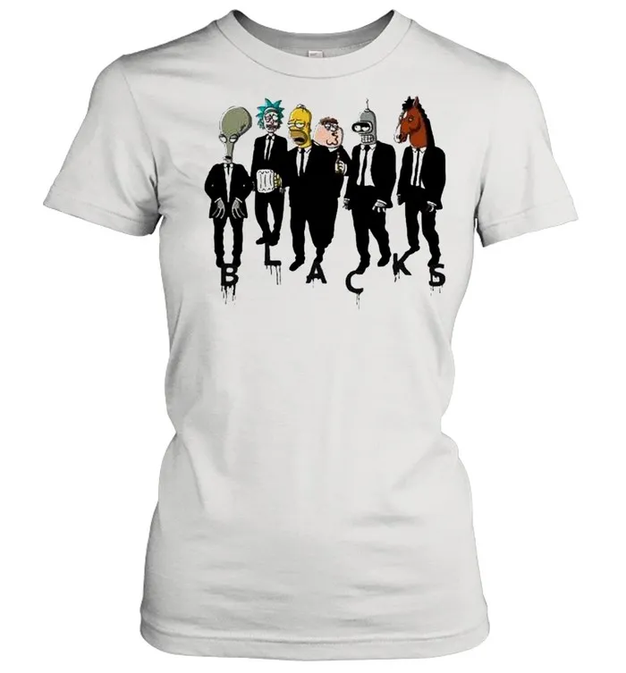 Rick and Friend black team shirt - Image 2