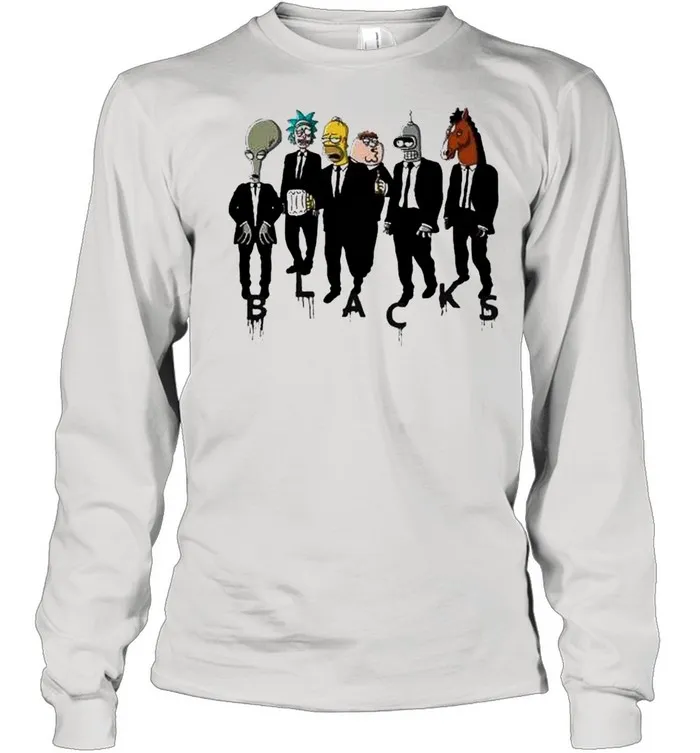 Rick and Friend black team shirt - Image 4