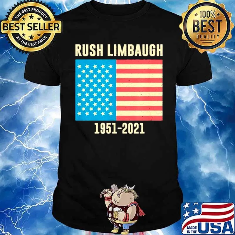 Rush Limbaugh conservative patriot 1951 2021 Unisex
