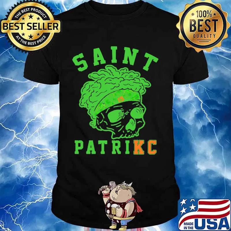 Saint Patrick Skull Irish Shirt